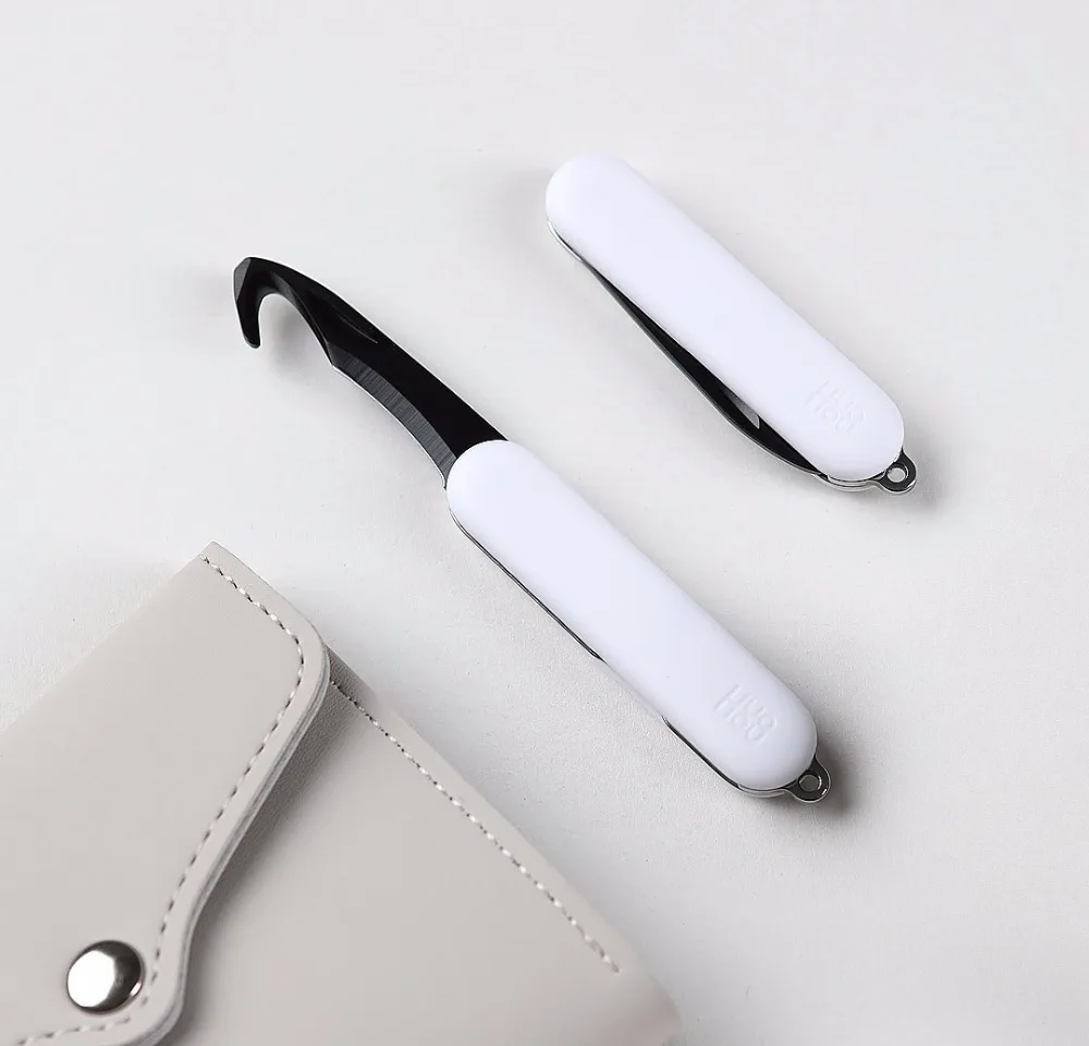 Xiaomi Huohou Mini Unpacking Knife Fold Fruit Knife cut tool Camp Tool Open Package outdoor survive clip camp sharp cutter (18)