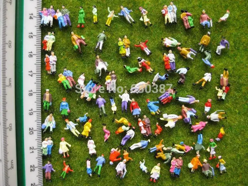 

P150W Model Trains 1:150 Scale Painted Figures N