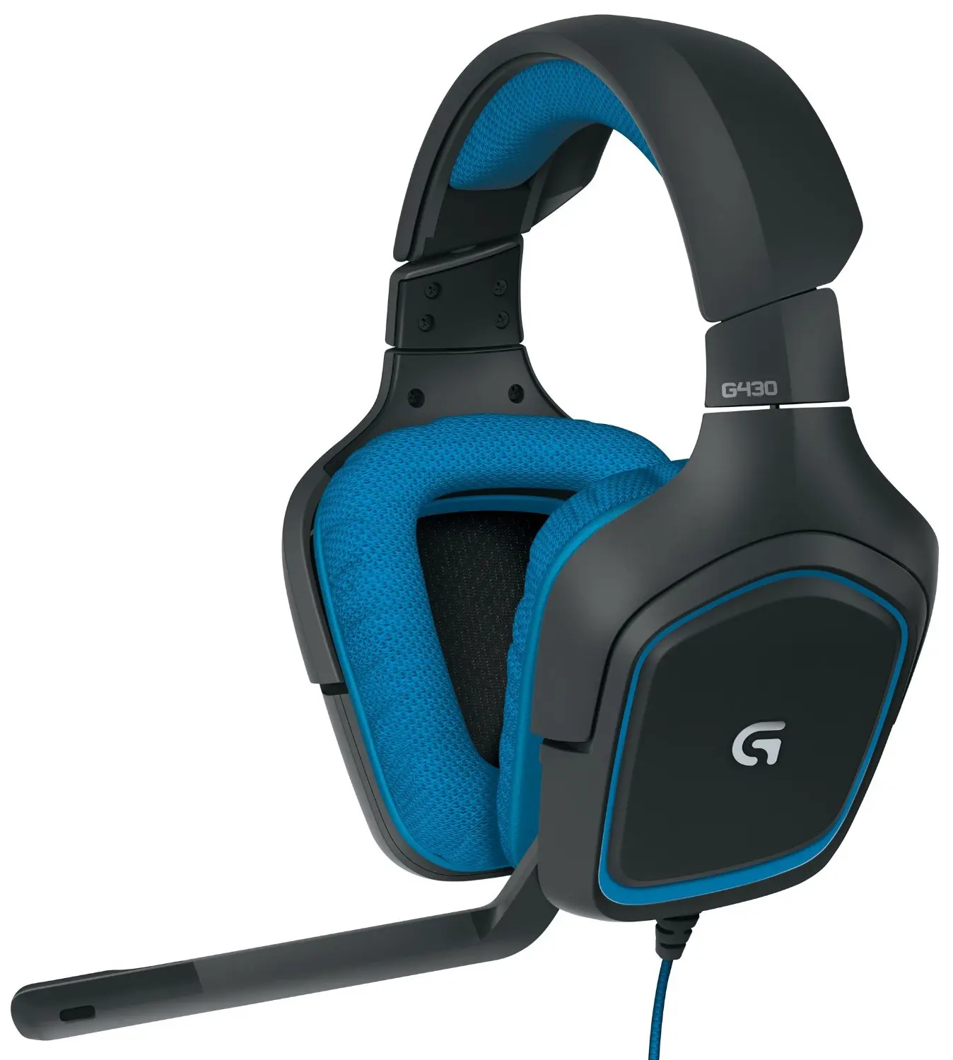 Игровая гарнитура Logitech G430 с объемным звуком и технологией Dolby 7 1 | Компьютеры офис