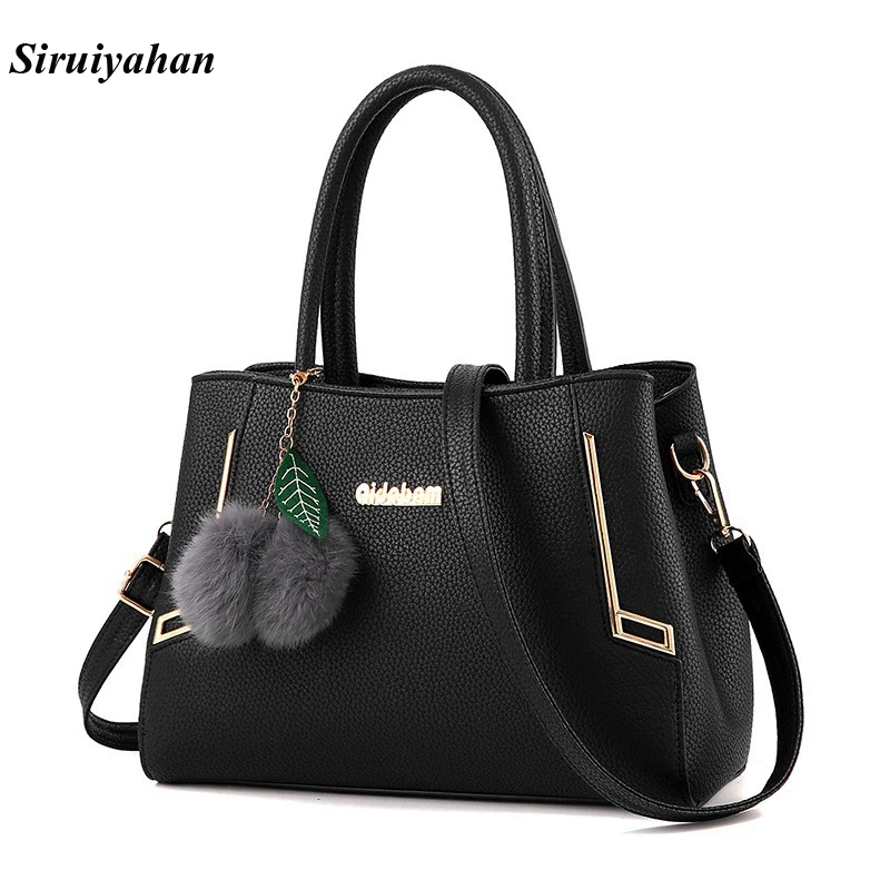 

Siruiyahan Brands Women Bag Female Large Women Messenger Bags Shoulder Luxury Handbag Feathers Bolsa Feminina Transversal