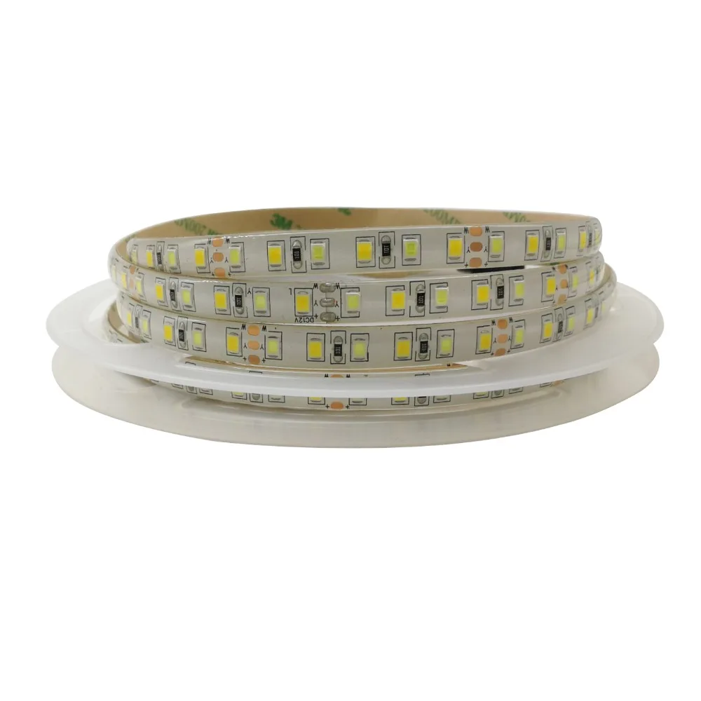 5M 2835 120 Led/m Dual White warm white + cool white Waterproof CCT LED