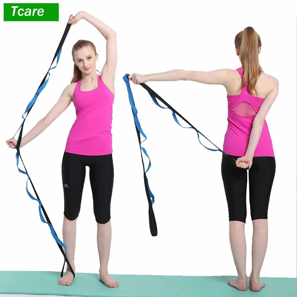 

1Pcs Massage Relaxation 6.5FT Yoga Strap Sport Stretch Belts Providing Flexibility for Yoga Stretching Physical Therapy Fitness