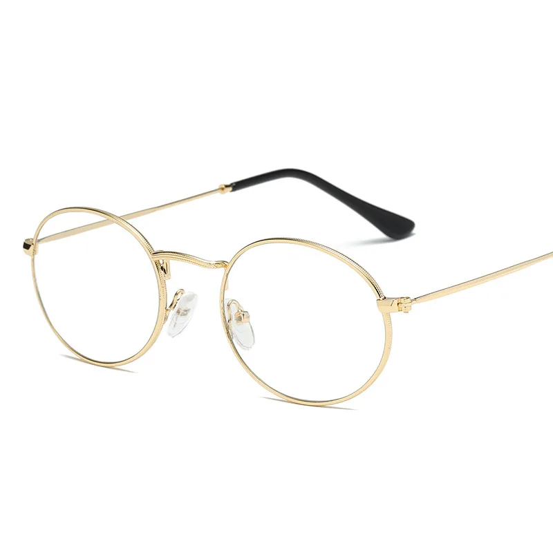 YOOSKE Круглые Солнцезащитные очки для женщин, фирменный дизайн, морской цвет, солнцезащитные очки, прозрачная оправа, прозрачные очки кошачий глаз, фиолетовые оттенки - Цвет линз: C3