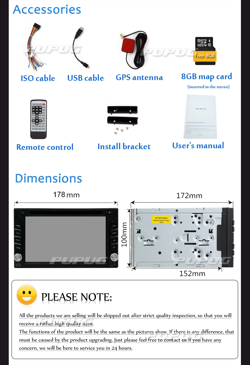 Sale 2DIN In Dash GPS Navi Car DVD Player Bluetooth Auto Stereo Radio USB+CAMERA 8 Sale 2DIN In Dash GPS Navi Car DVD Player Bluetooth Auto Stereo Radio USB+CAMERA 8