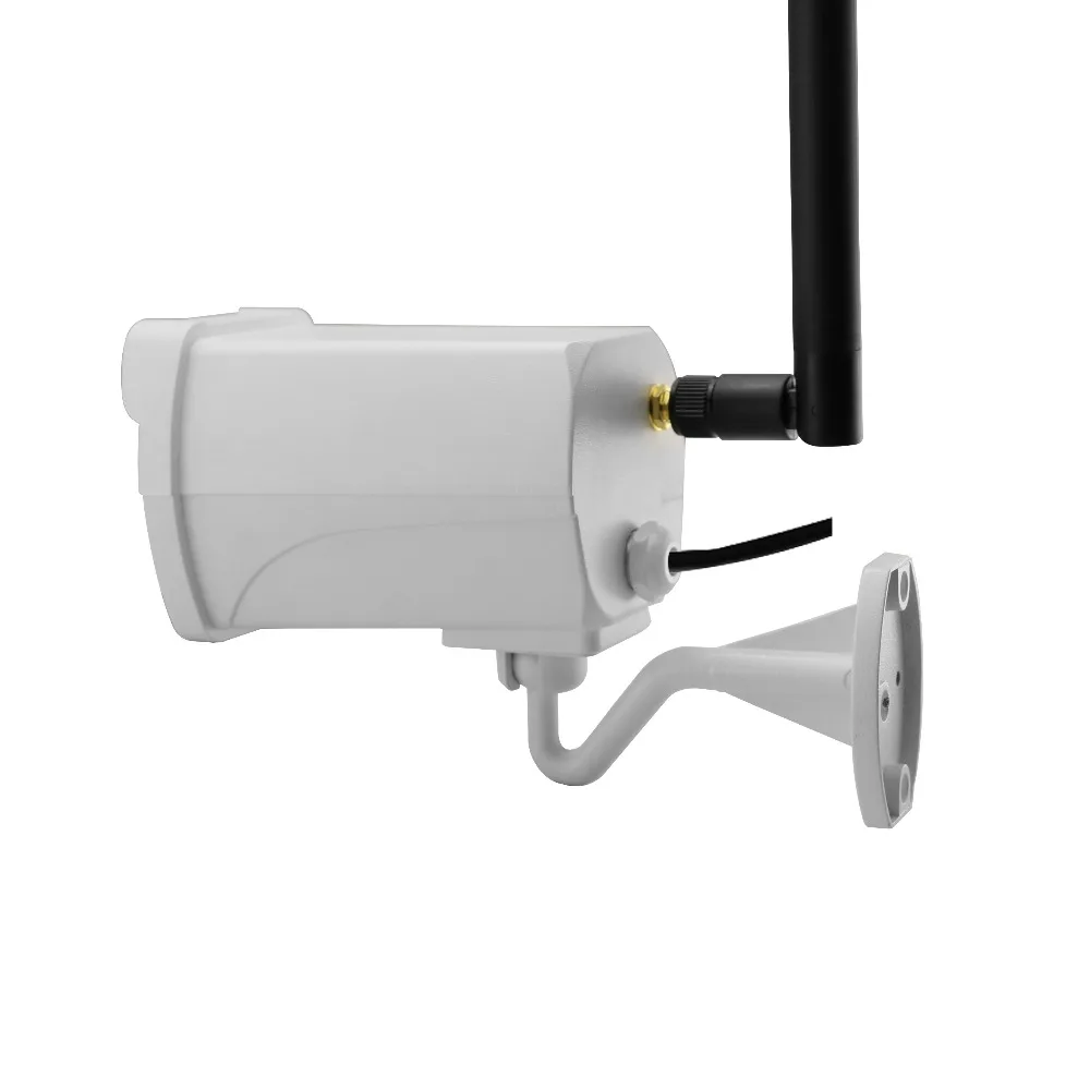 Audio Micro TF карты Беспроводной Wi Fi HD 720 P 1.0MP Пуля IP Камера CCTV сети Открытый