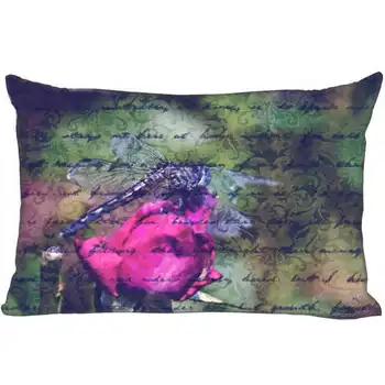 

Best Custom Pillow Case Dragonfly (2)@ Bedroom Home Rectangle zipper Pillowcases (One Side) @181205-05-01-41