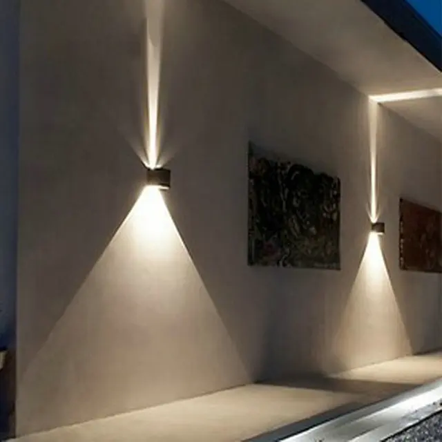 Exterior Wall Lights Magnificent LED 60w Outdoor Wall Light Up Down IP60 Waterproof White Black Exterior Wall Lights Magnificent LED 60w Outdoor Wall Light Up Down IP60 Waterproof White Black
