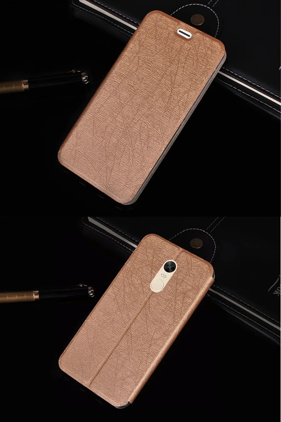 Icoque PU Case for Xiaomi Redmi Note 4x Case Flip Leather Xiomi Note4x Cover Stand Original Case for Xiaomi Redmi Note 4x Funda (11)