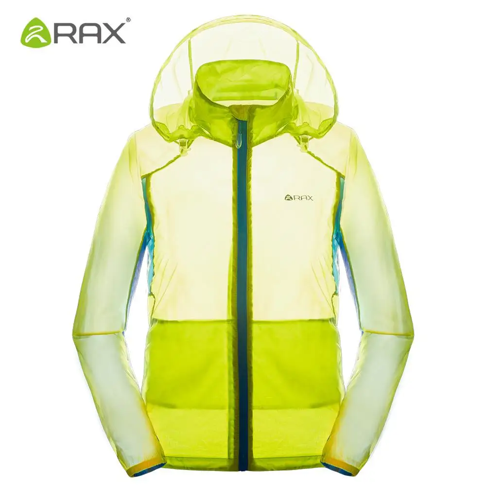 

RAX Waterproof Windproof Hiking Jacket Men Summer Outdoor Breathable Jacket Women Coat Windbreaker Ultra-light Camping Jackets