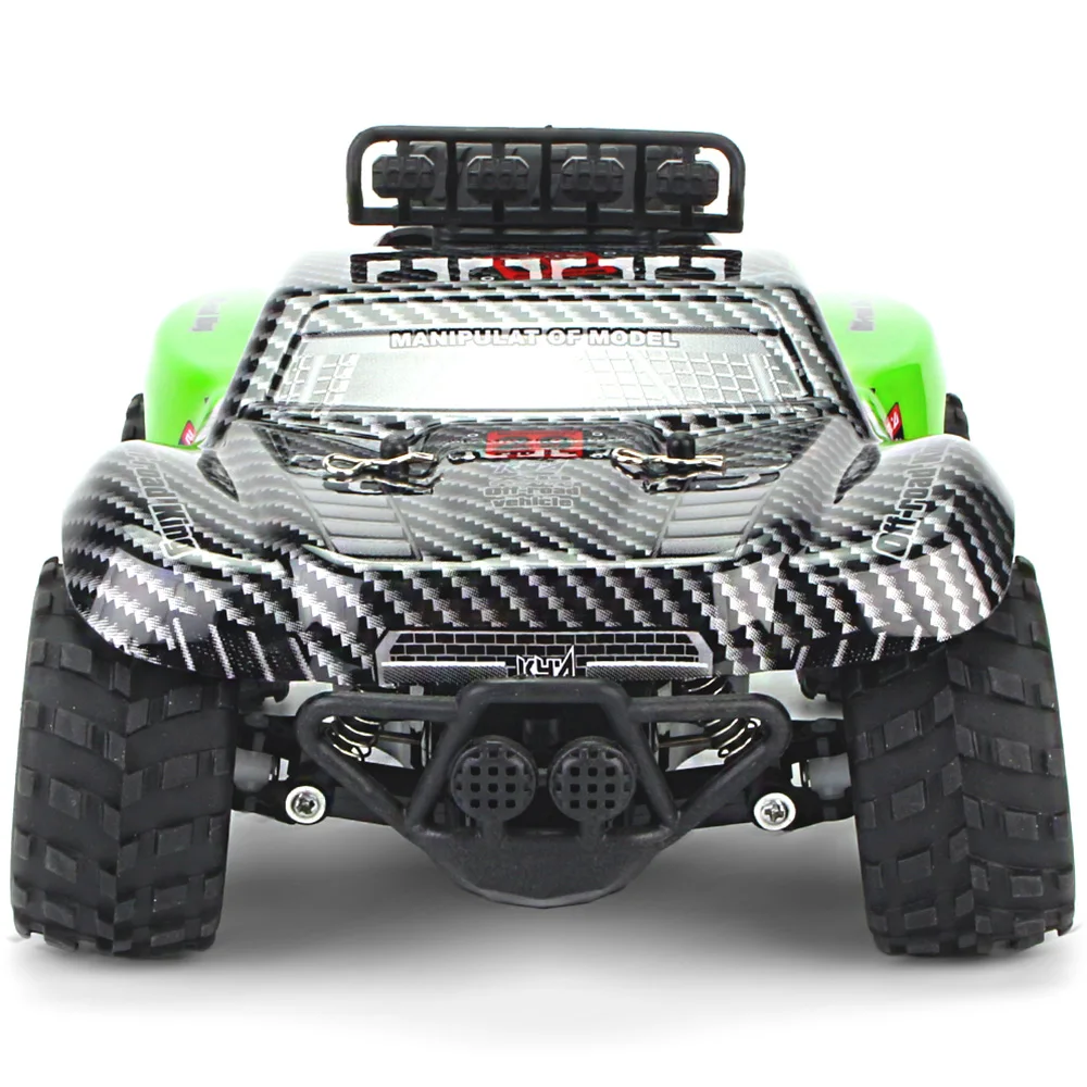 1/18 большие шины RC автомобиль пустыня Грузовик Высокое качество 2 4G 4CH 18 км/ч дрейф