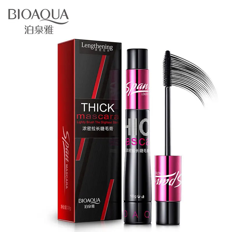 

BIOAQUA Big Eyes Long Eyelashes Beauty Makeup Mascara Lightly Brush Stereoscopic Quick-dry Slender Curled Mascara Lengthening