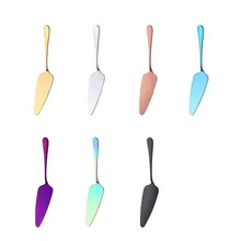 Colorful Stainless Steel Serrated Edge Cake/Pie/Pizza Shovel Serving Spatula