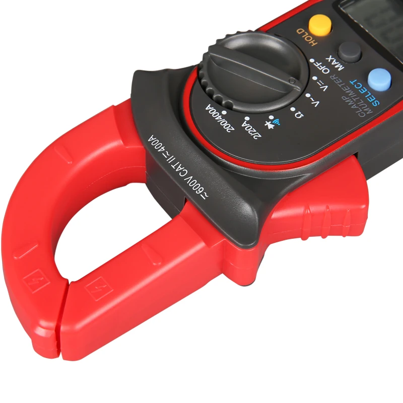 UNI-T UT201 UT202A UT203 UT204A 600A AC DC Digital Clamp Meters With Temperature Test 600V Voltage Auto Range Multimeters