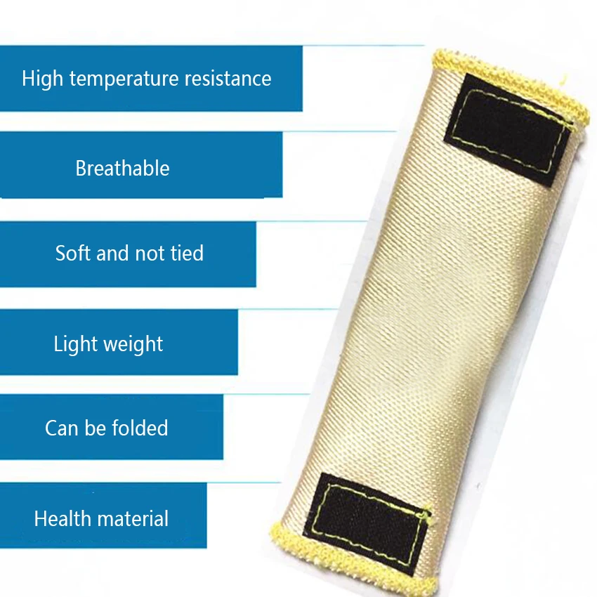 

1pc Finger Glove Welder Tool Glass Fiber Welding Gloves Heat Shield Guard Heat Protection Equipment