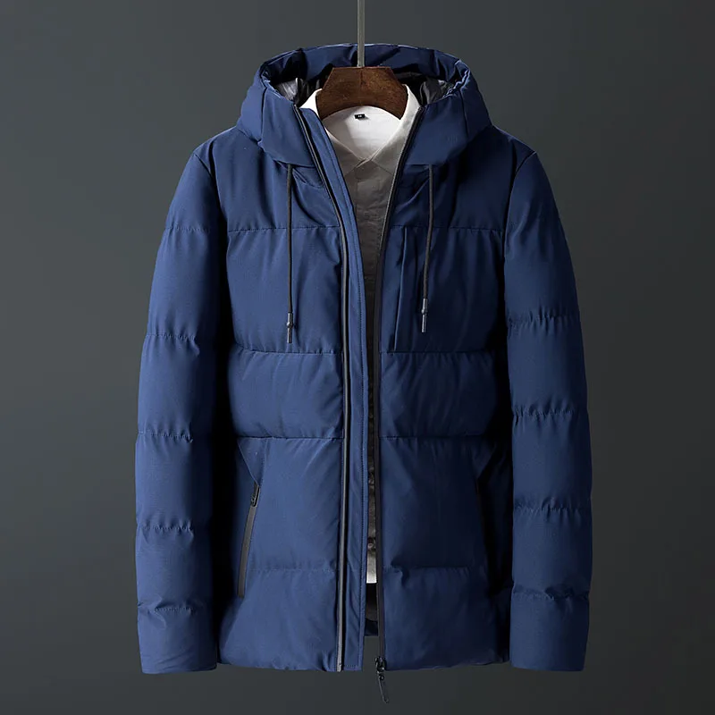 Мужские пальто, парка, зимняя одежда, куртки, мужские парки, молодежные, теплые, 5XL, модные, умные, повседневные, Icebear Hombre MOOWNUC MWC - Цвет: Blue