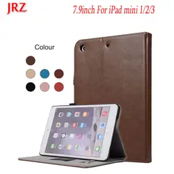 JRZ для iPad mini 1/2/3 7,9 дюймов Защитная крышка Портативная подставка держатель мягкий чехол для планшета с слотом для iPad 1/2/3