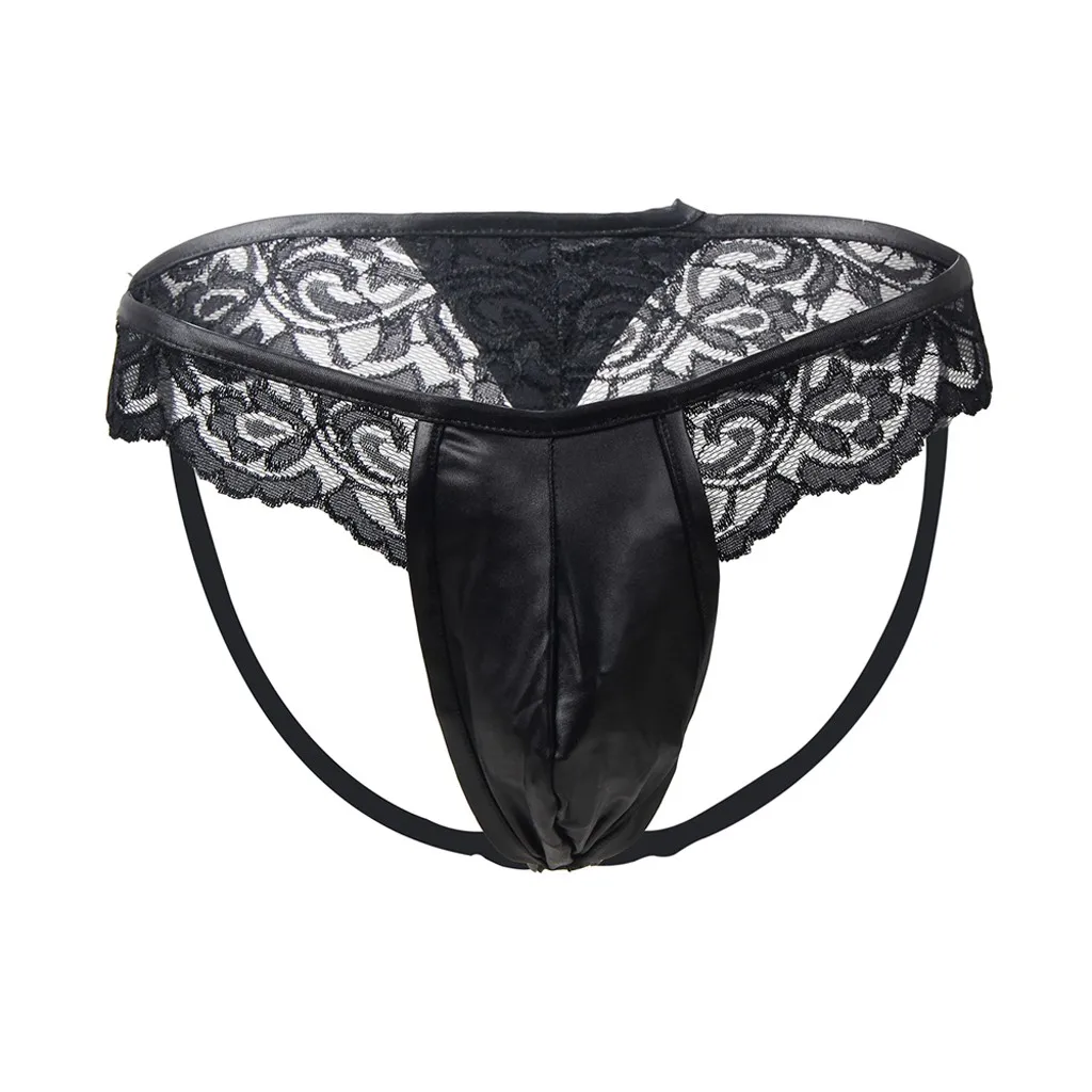 

MUQGEW Men Underwear Sexy Men Briefs 2019 summer Fashion Sexy Full lace Strap Men's Underwear Men's Sexy Underwear Lingerie#Y3