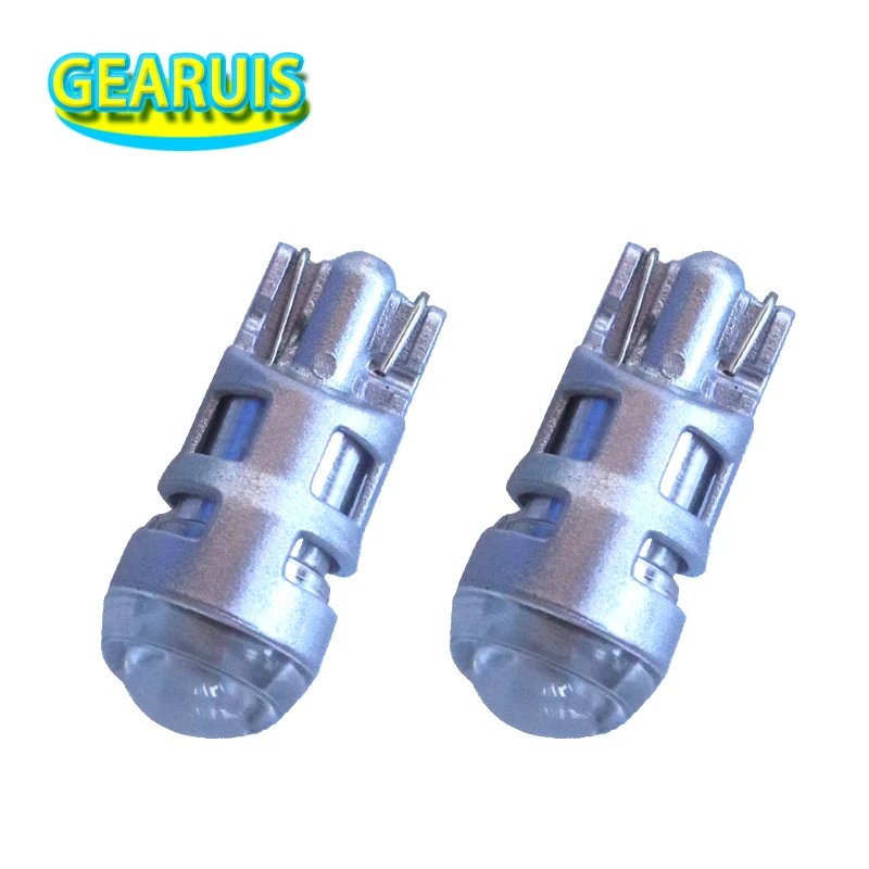 

100pcs T10 Wedge 1 SMD 3030 W5W 194 168 Non polar Reading Lights Luggage Compartment Light Car Door Light Interior Lights 12V