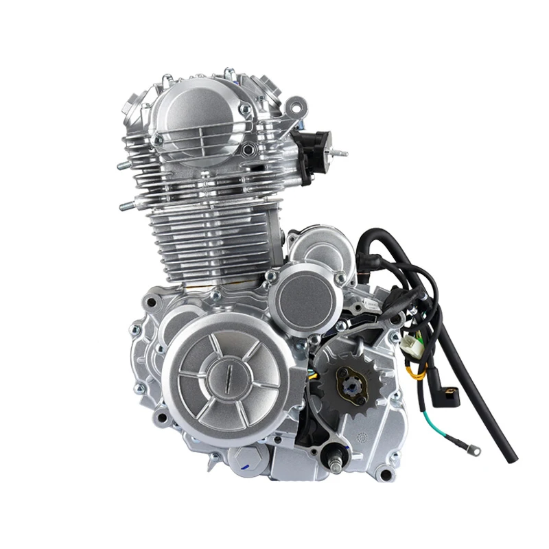 Модифицированный двигатель Loncin RE250 с масляным охлаждением 6 Скоростной бесшумный