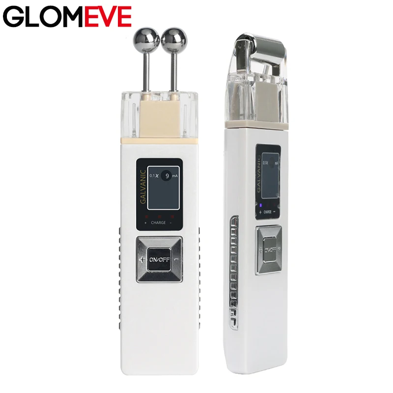 

ION Galvanic Microcurrent Iontophoresis Skin Firming Face Cleansing Anti-aging Wrinkle Removal Skin Care Roller Massager