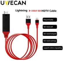 8 Pin к HDMI Мужской USB кабель системы освещения к HDMI HD tv адаптер цифровой AV для iPad Pro Air для iPhone X XR 8 7 7 Plus 6 S 6 5s