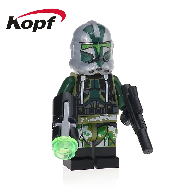 Одной продажи Commander Gree Appo волчья стая Клон Trooper строительные блоки пространство Wars кирпичи Фигурки игрушки детям XH 633