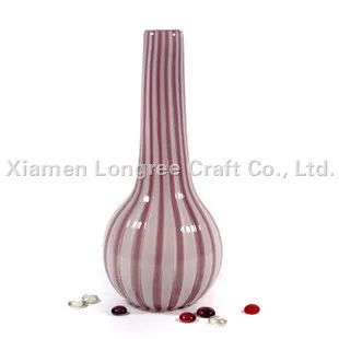 

N021-Free Shipping Hand Blown Glossy Tall Elegant Vases