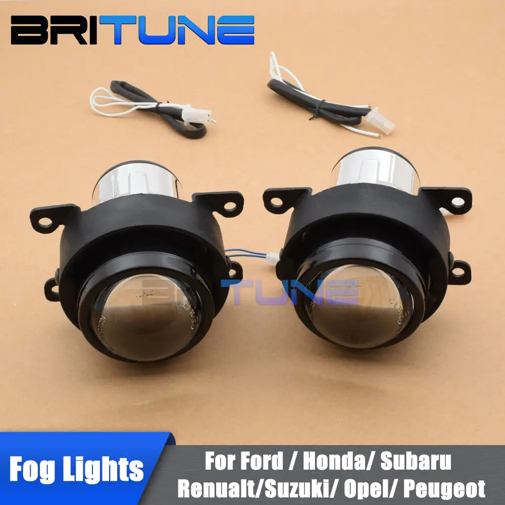 

For Ford/ Honda CRV Fit/ Subaru/ Renualt/Suzuki Swift Car HID Bi-xenon Fog Lights Projector Lens Driving Lamps Retrofit DIY H11