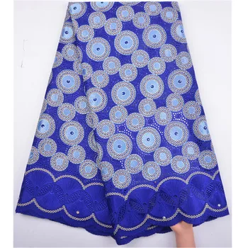 

High Quality Swiss Voile Laces Switzerland Cotton African Dry Cotton Lace Fabric 2018 Nigerian Man Voile Lace 5 Yards 1269B