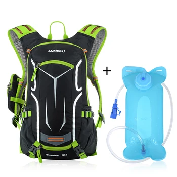 

Lixada 2L SGS Camping Bags Hiking Water Bag Drink Pouch+ 18L Cycling Bicycle Bike Shoulder Backpack Ultralight Outdoor Sports