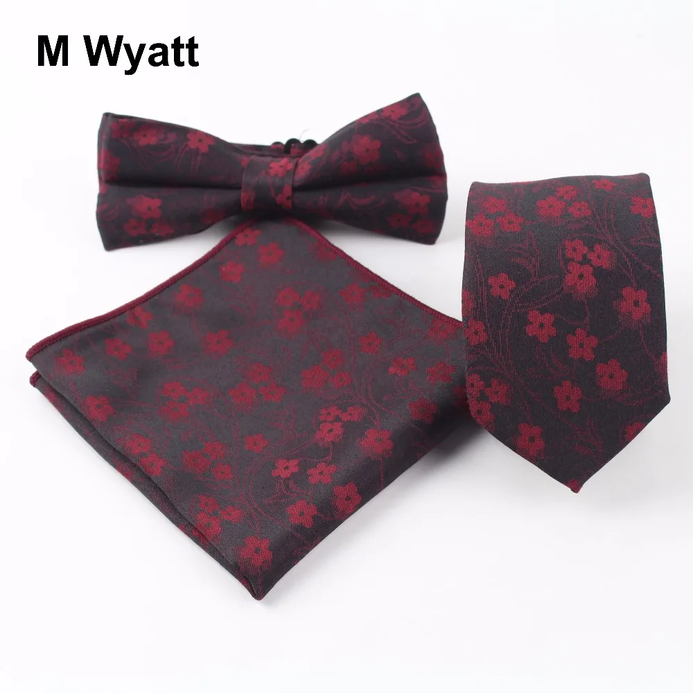 

Mens Designer Floral Skinny Flower Leaf Paisley Pocket Square Handkerchief Butterfly Bow Tie Ties Set Lots