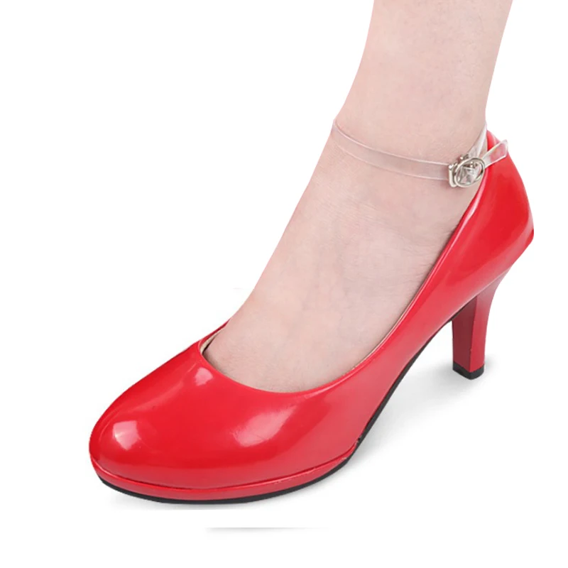 clear shoe straps