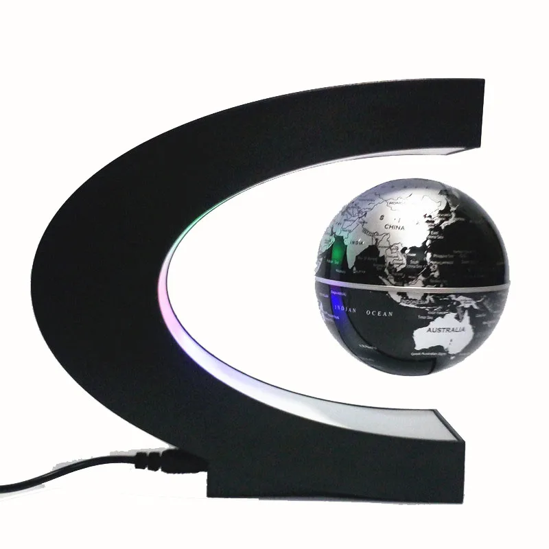 Magnetic Floating Globe World Map Figurine Miniatures teaching resource Home Decoration Child Physics Science Education Ornament7