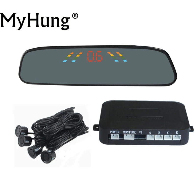 Car Backup Reversing Radar Rearview Mirror parking system Parking