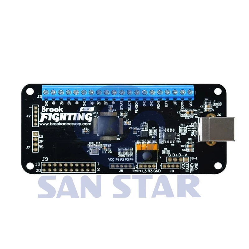 

Original 4 in 1 Brook UNIVERSAL FIGHTING BOARD PCB supports Xbox One, Xbox 360, PS4, PS3, Wii U, PC and Switch