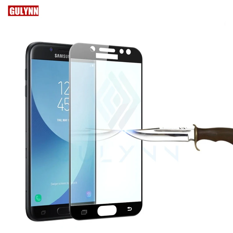 Защитное стекло закаленное 3D для Samsung Galaxy A3/A5/A7/J2/J3/J5 2017 | Мобильные телефоны и