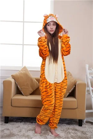 Schijnen Fruitig Koppeling Adult Couples Primark Pajamas Jump Tiger Cosplay Costume Unisex Animal  Onesie Pajamas Sets - Pajama Sets - AliExpress