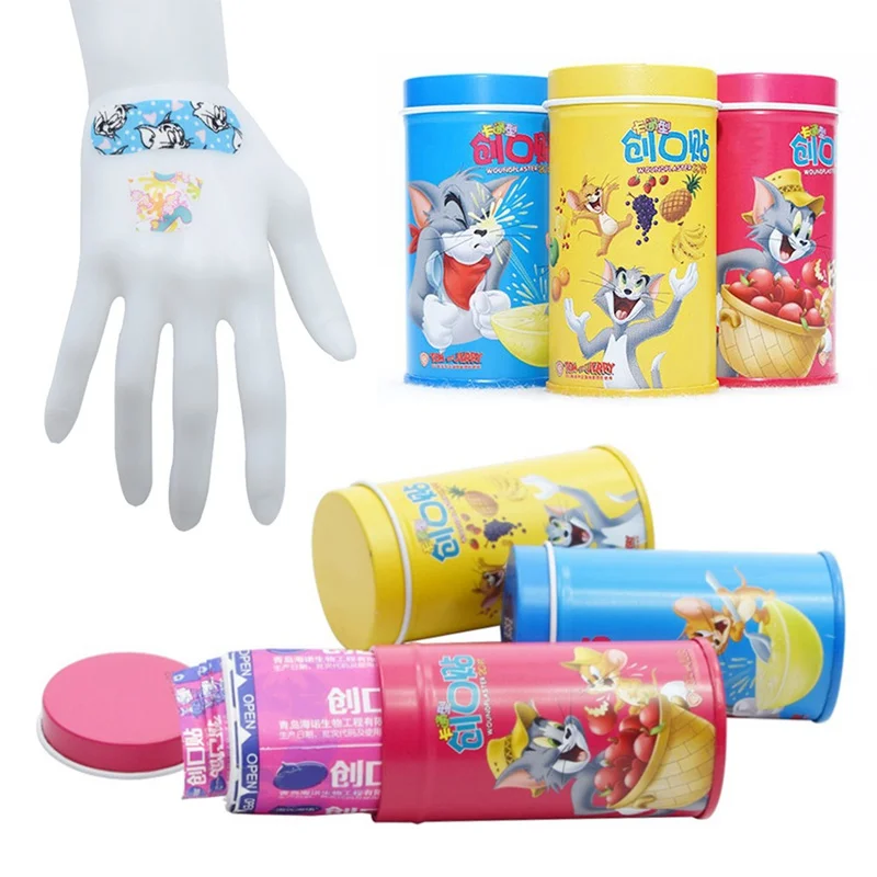 

20Pcs Adhesive Bandages Cute Cartoon Bandage Hemostasis Band Aid Sterile Stickers Wound Plaster First Aid for Kids Children
