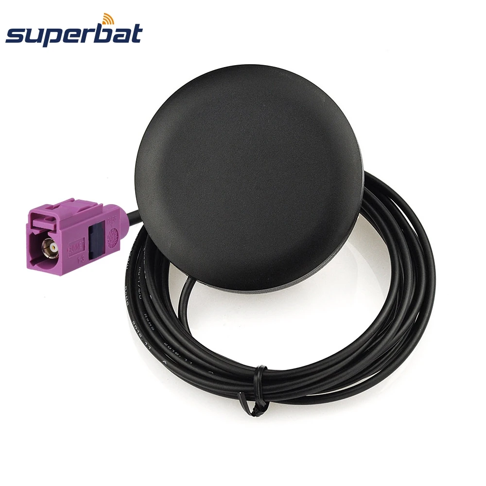 Superbat Car Satellite Radio Antenna 2320 2345MHz Fakra H Violet Female Connector Aerial for