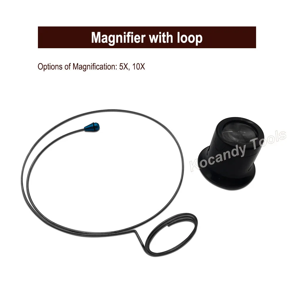 Head Band Eye Magnifier Лупа Лупы для ювелиров Цепные часы Часовщики как инструменты