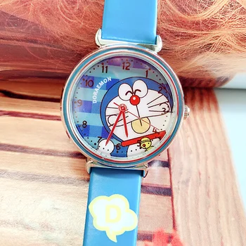 

2019 high-grade children's watch boys and girls waterproof quartz watch doraemon primary school boys and girls cartoon watch