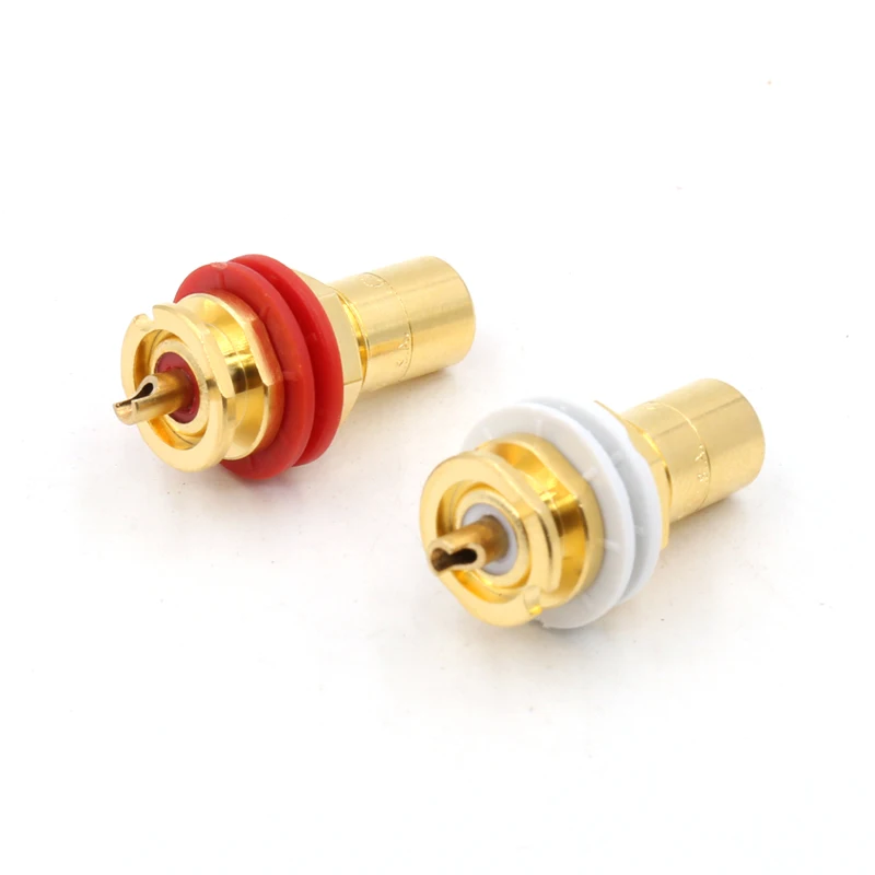 CMC 816-U RCA Jack RCA клеммные розетки Позолоченный разъем 4 шт