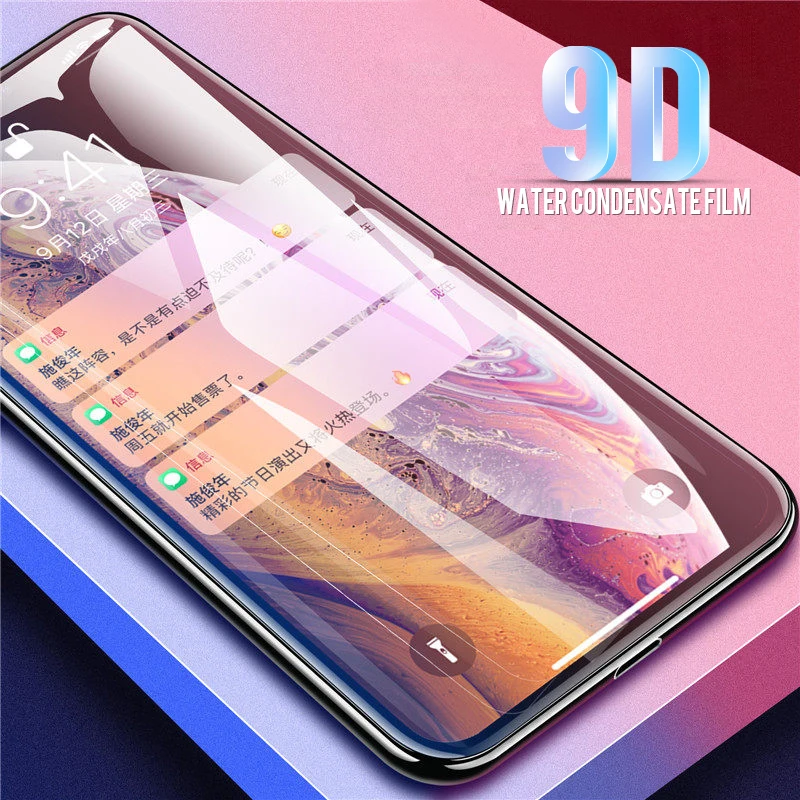 

9D Soft Protective Film For Samsung Galaxy A7 A9 A8 A6 Plus J4 J6 J8 2018 Screen Protector For Samsung A7 2017 Hydrogel Film