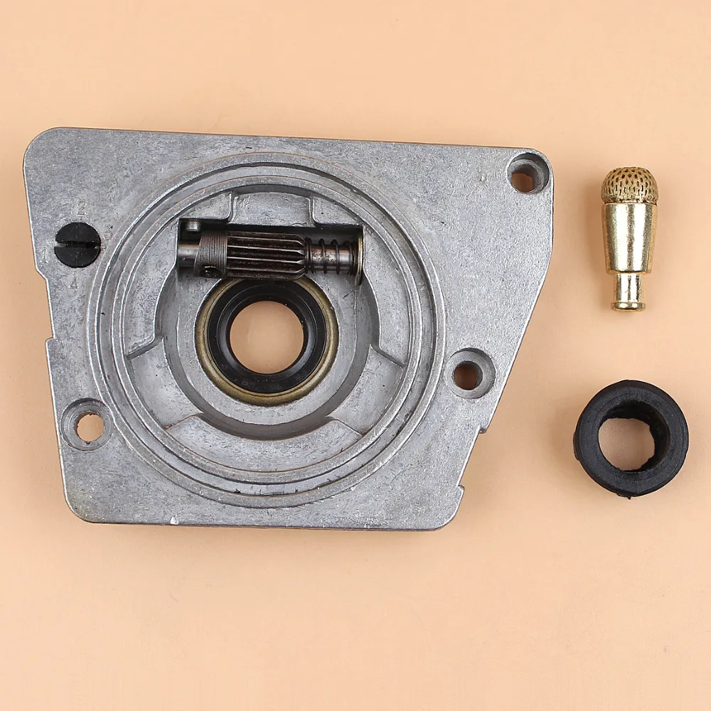 Oil Pump Oiler Worm Gear Oil Filter Fit HUSQVARNA 61 66 266 268 272 268XP 272XP Chainsaw Replacement Parts Oil Pump Oiler Worm Gear Oil Filter Fit HUSQVARNA 61 66 266 268 272 268XP 272XP Chainsaw Replacement Parts