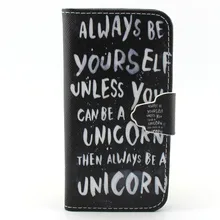 Touch 5 case, New Arrival Funny Design Letter Pattern Leather Case Flip Cover For ipod touch 5 Mobile Phone Bags
