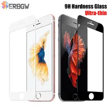 Твердое закаленное стекло 9H для Apple iPhone 6 6s 7 8 4,7, Защитная пленка для экрана для iPhone 7 8 6 6S Plus 5,5, мягкая защитная пленка