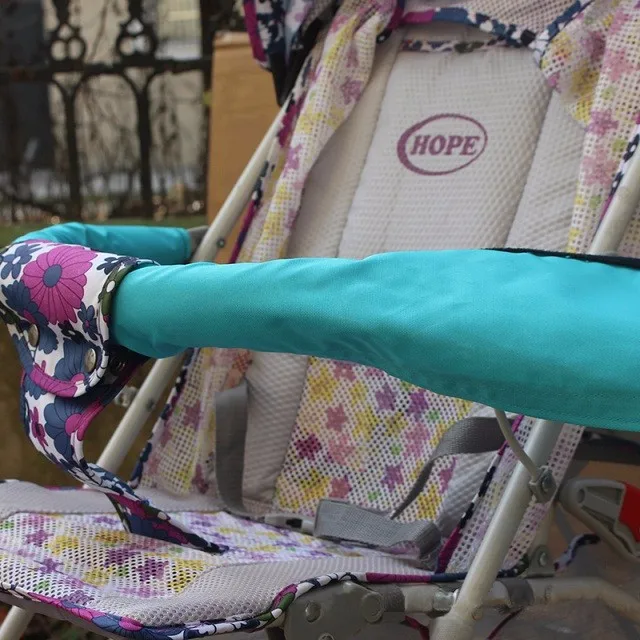 Новые Мягкие Детские принадлежности для детских колясок, общий подлокотник, бампер, барная крышка, Infantil багги, коляски, тканевый чехол, моющийся