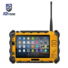 China P12 Rugged Industrial Waterproof Shockproof Android Tablet PC UHF PTT Walkie talkie Radio 7 Inch 3GB RAM Dual Sim GPS 4G