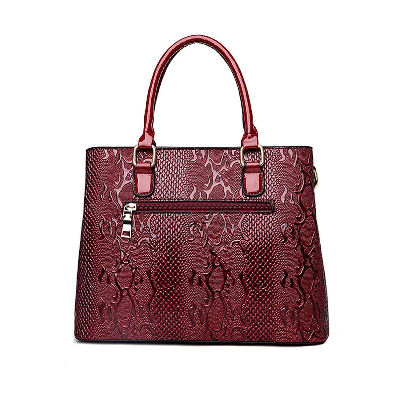 Large Capacity Pu Leather Handbag Women Patchwork Fashion Shoulder Bag Big Tote Casual Ladies Hand Bags Female Luxurious (3)