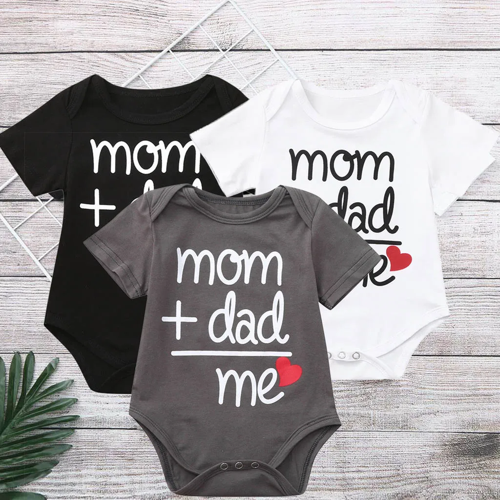 

Baby Boy Summer Cotton Jumpsuit Toddler Kid Boys Sleeveless Letter Print Bodysuit 2019 New Clothes Newborn Girl Crawling Pajama